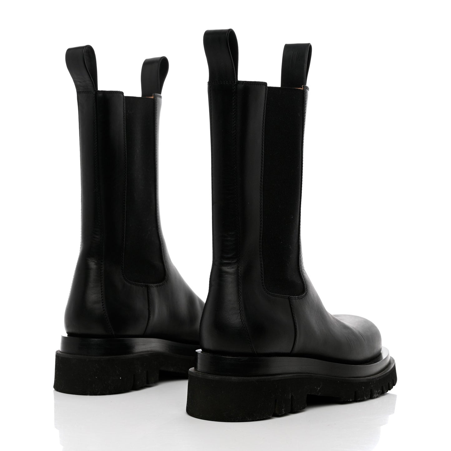 Calfskin The Lug Chelsea 55mm Boots 37 Black