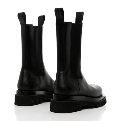 Bottega Veneta Calfskin The Lug Chelsea 55mm Boots 37 Black 4 of 13