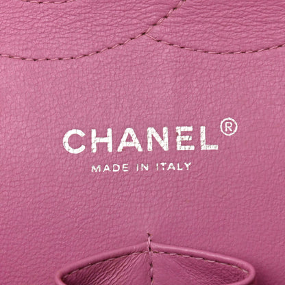 Chanel Lambskin Quilted Jumbo Double Flap Light Purple 5 of 11