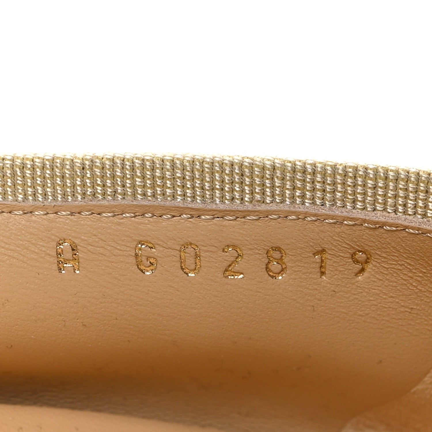 Chanel Lambskin Cap Toe CC Ballerina Flats 37.5 Beige Black 8 of 10