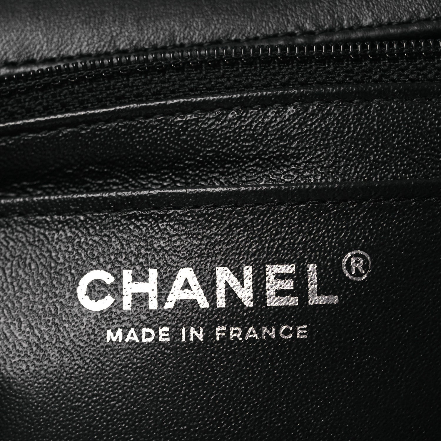 Chanel Lambskin Quilted Mini Rectangular Flap Black 6 of 13