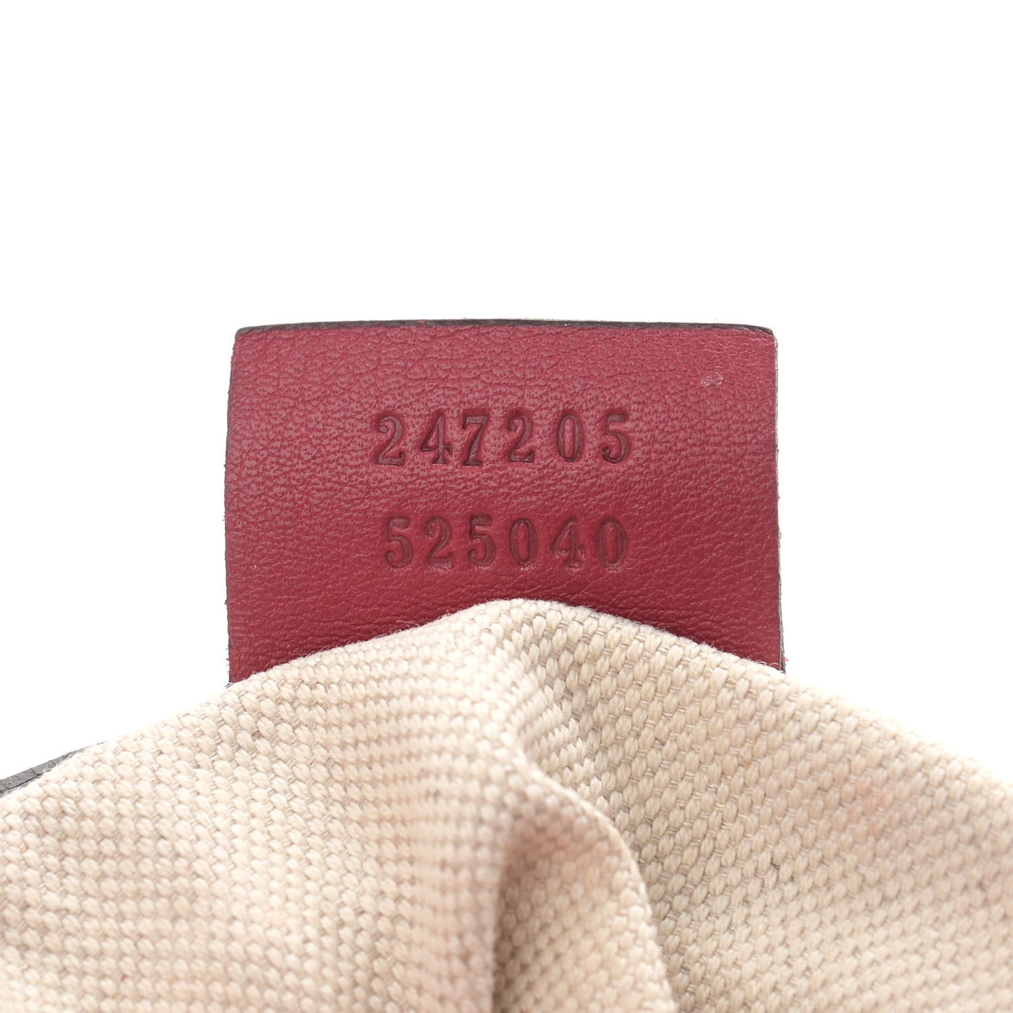 Calfskin Microguccissima Trim Medium Boston Raspberry Red