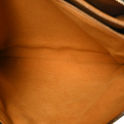 Louis Vuitton Lambskin Embossed Monogram Coussin MM Black 6 of 9