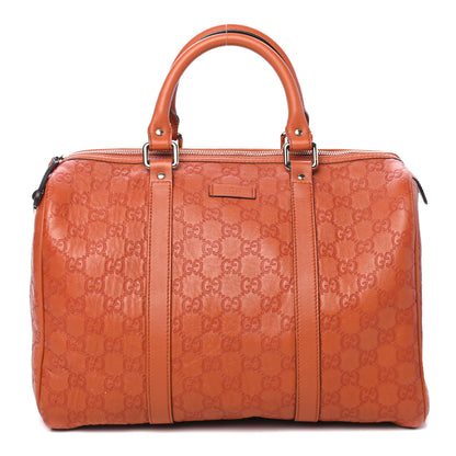 Gucci Guccissima Vitello Tender Medium Joy Boston Brick 1 of 4