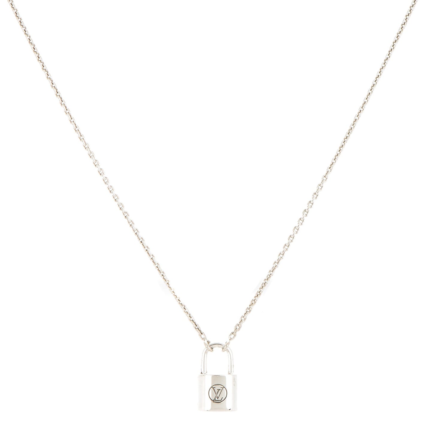 Sterling Silver Lockit Necklace