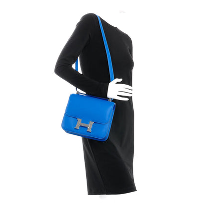 Hermes Evercolor Horseshoe Constance 24 Bleu Hydra 2 of 22