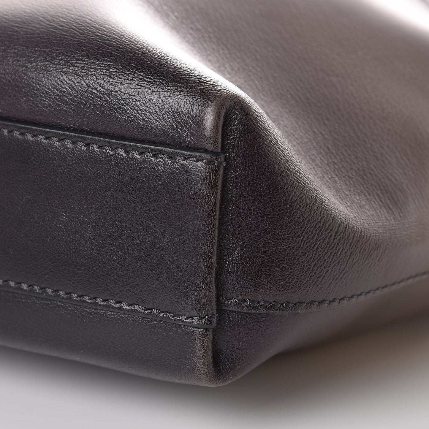 Gradient Calfskin Small Dakota Bag Grey