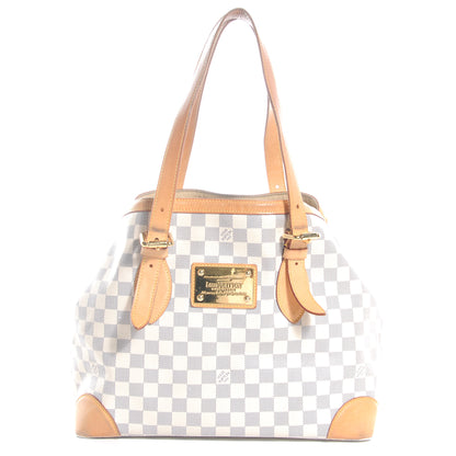 Louis Vuitton Damier Azur Hampstead MM 1 of 11