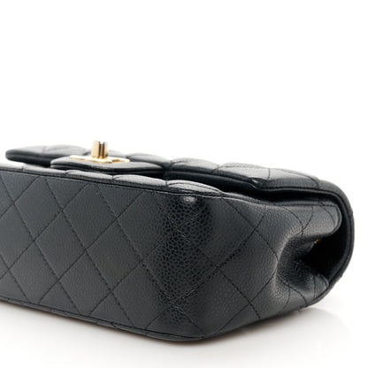 Chanel Caviar Quilted Mini Rectangular Flap Black 11 of 12