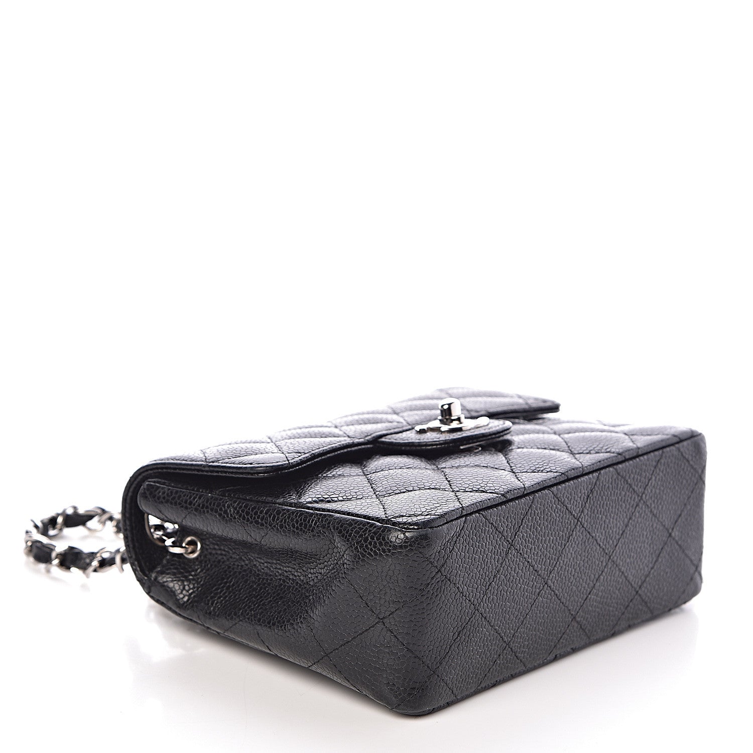Chanel Caviar Quilted Mini Square Flap Black 4 of 10
