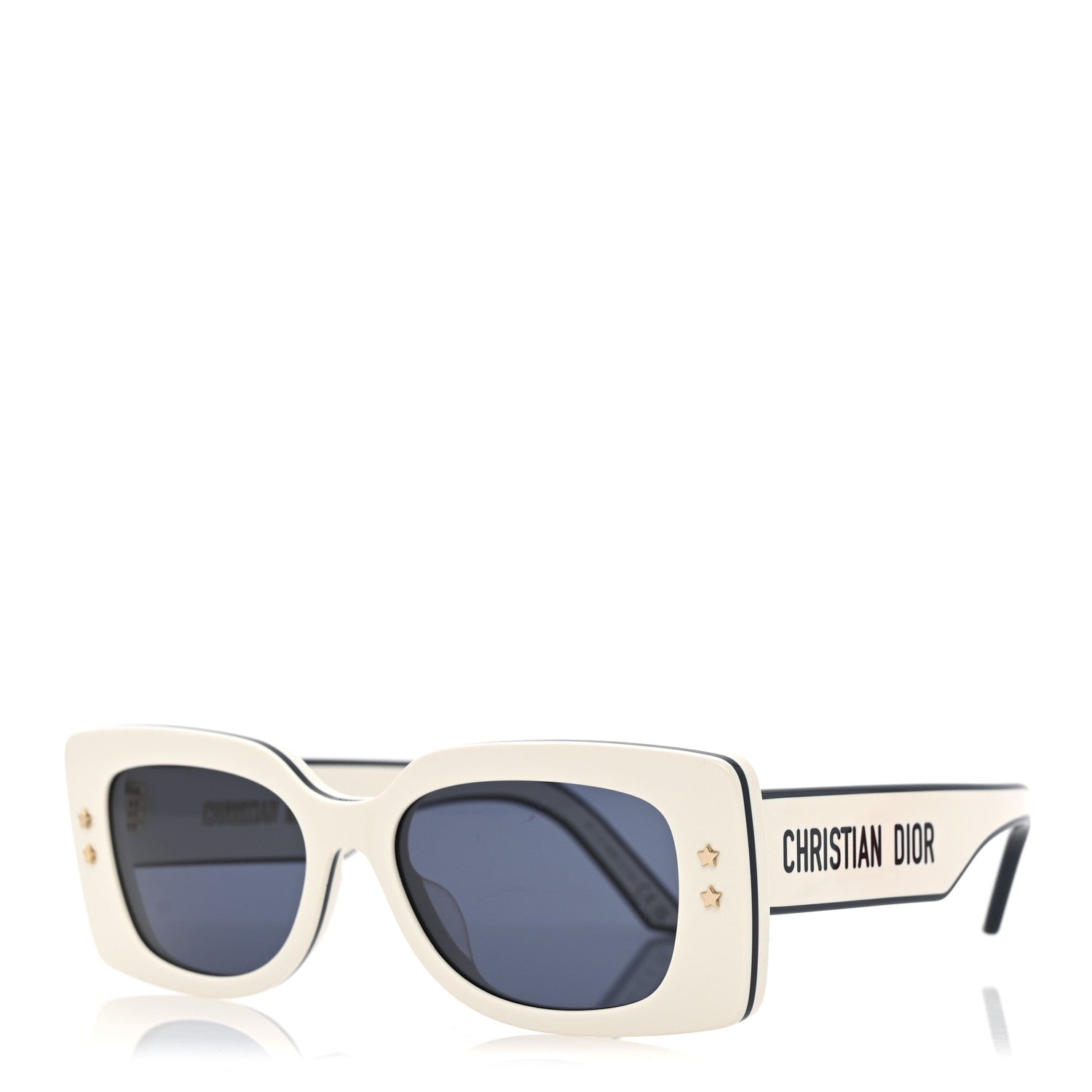 Christian Dior Diorpacific S1U Square Sunglasses White Blue 3 of 8