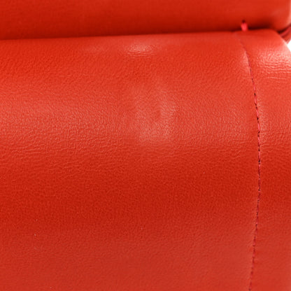 Chanel Lambskin Quilted Medium Double Flap Red 12 of 14