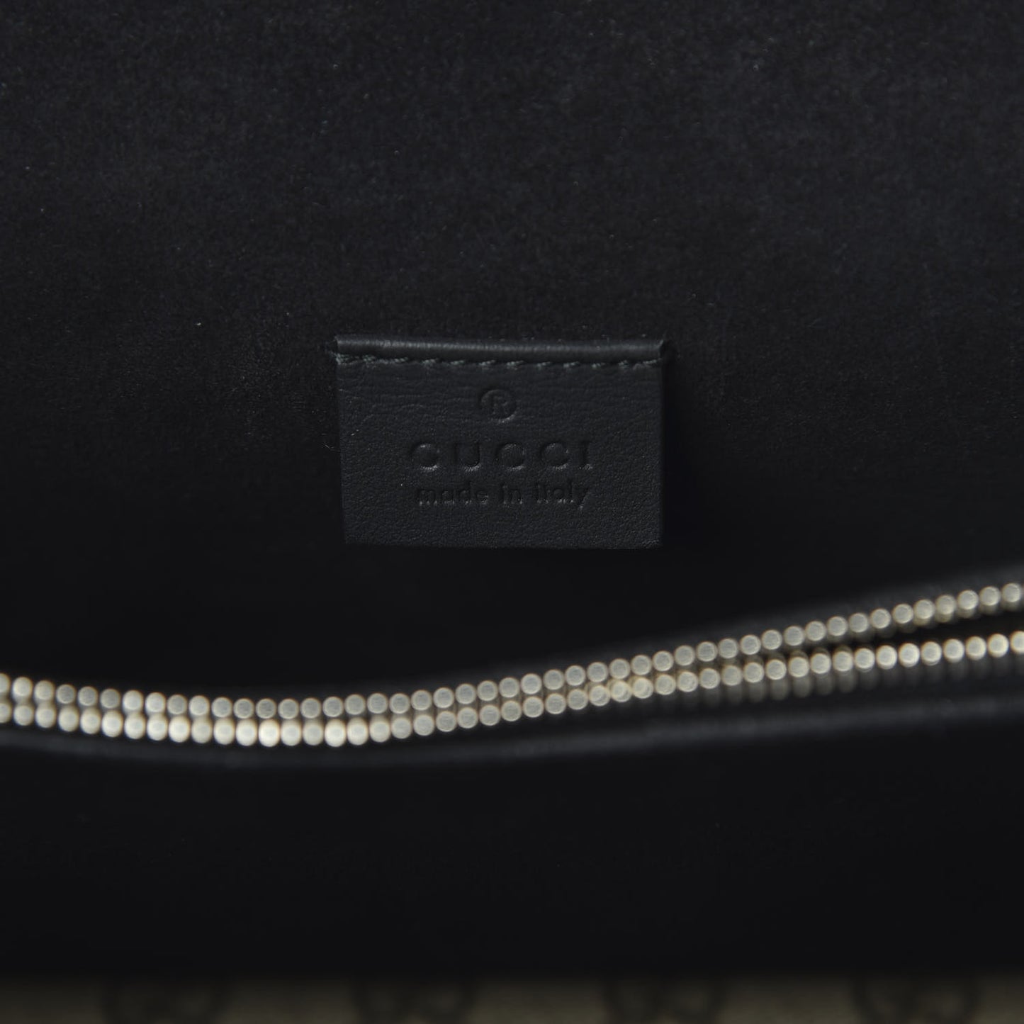 GG Supreme Monogram Small Dionysus Shoulder Bag Black