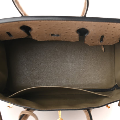 Hermes Ostrich Birkin 30 Mousse 5 of 10