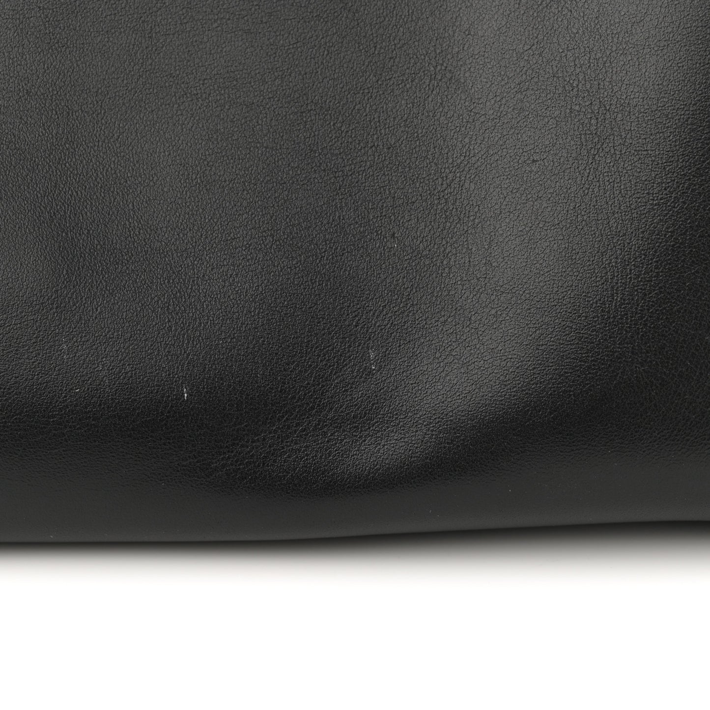 Vitello Bi-Color Small Rockstud Double Handle Tote Ivory Black