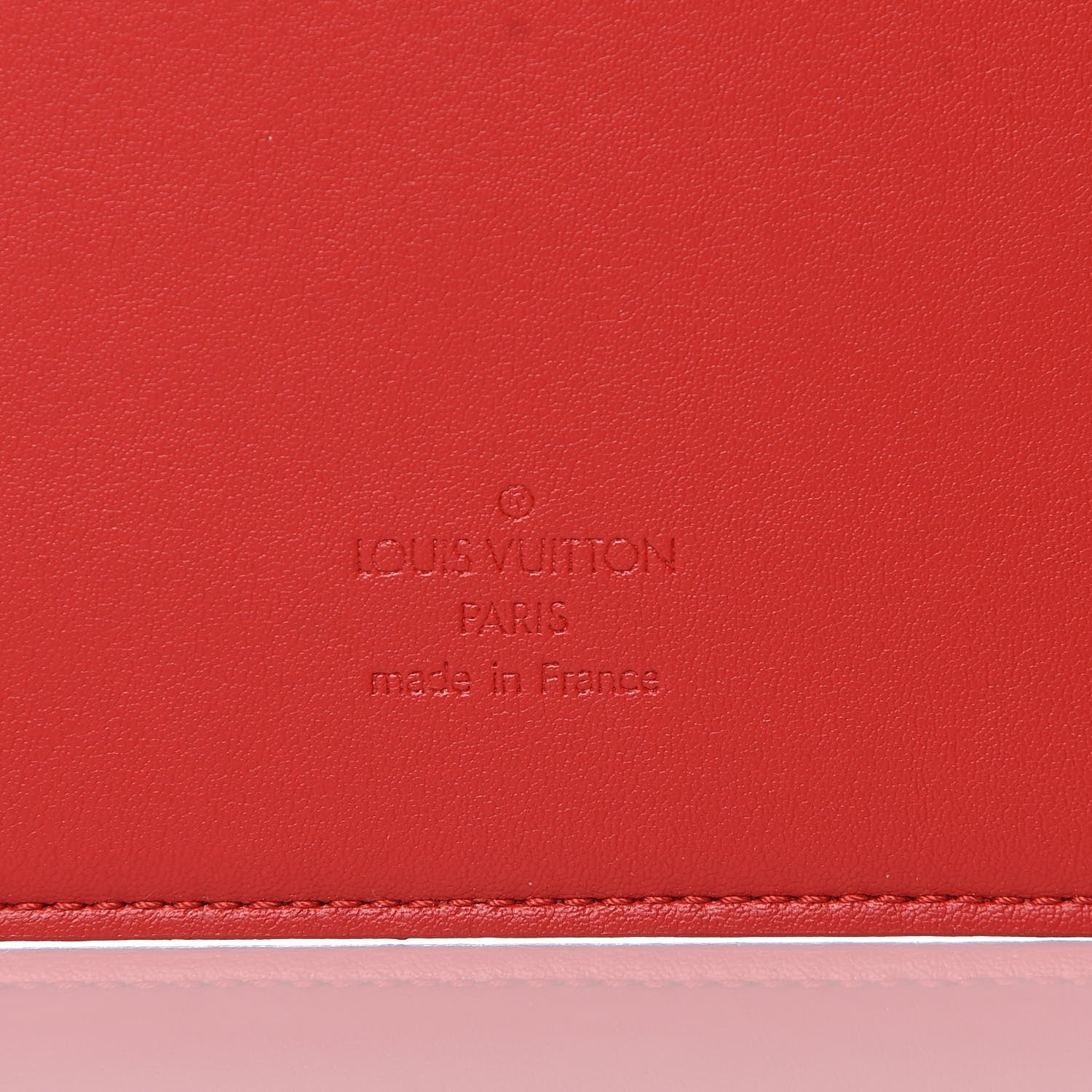 Louis Vuitton Vernis Agenda Journal Red 7 of 13
