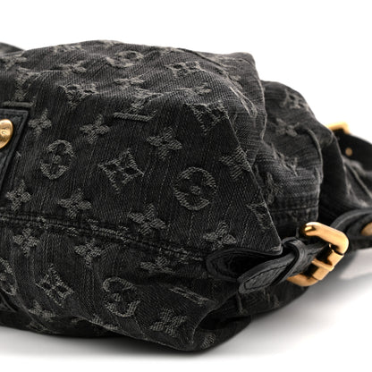 Louis Vuitton Denim Neo Cabby GM Black 10 of 11