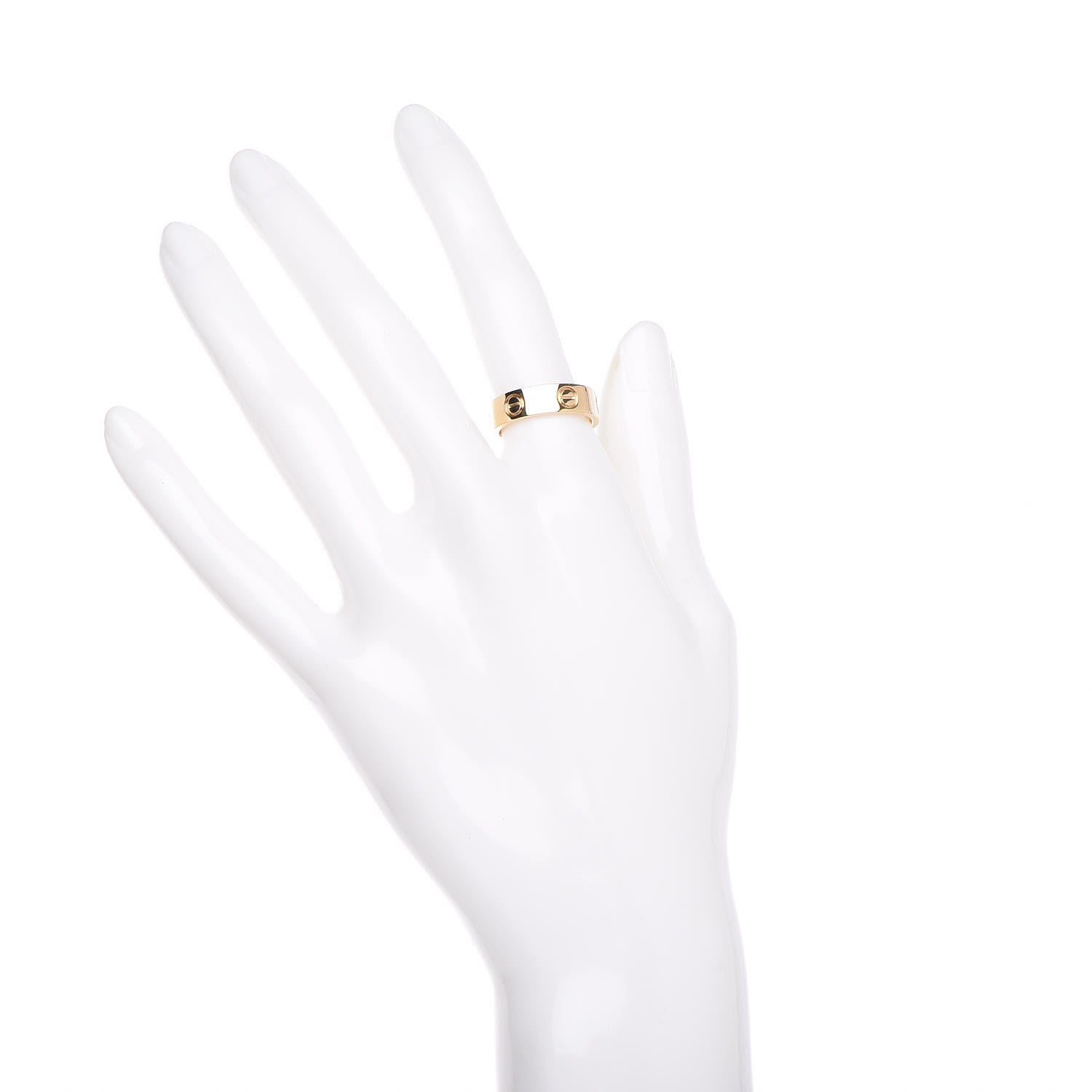 Cartier 18K Yellow Gold 5.5mm LOVE Ring 52 6 2 of 5