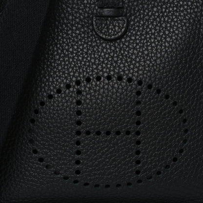 Hermes Taurillon Clemence Evelyne TPM Black 8 of 11