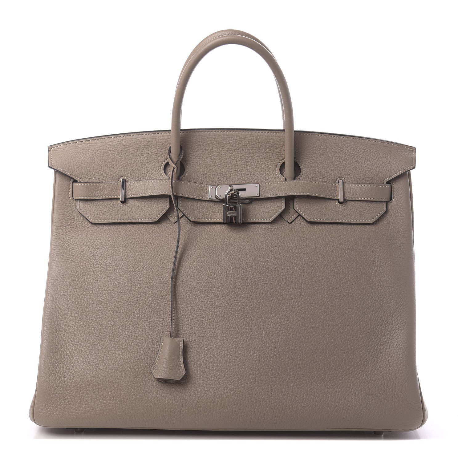 Hermes Togo Birkin 40 Gris Tourterelle 1 of 10