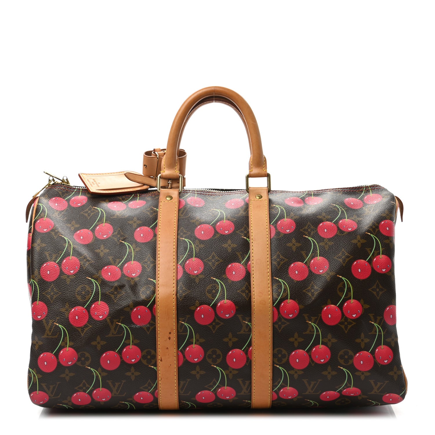 Louis Vuitton Monogram Cerises Keepall 45 1 of 15