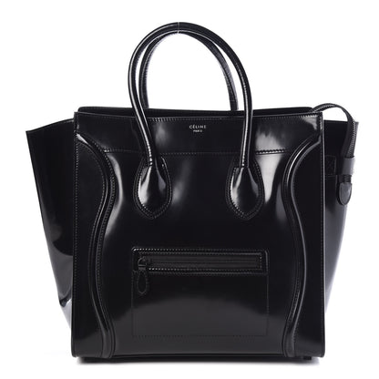 Celine Spazzolato Calfskin Mini Luggage Black 1 of 21