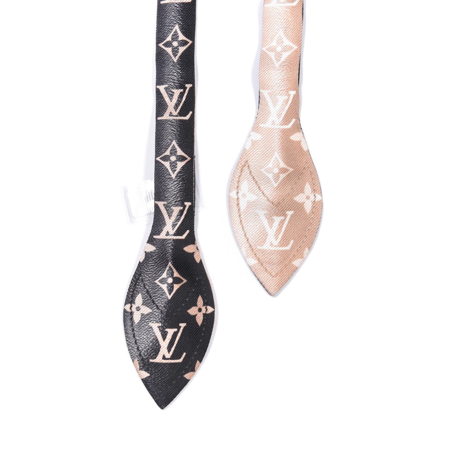 Silk Monogram Vuittamins Bandeau 3D Black