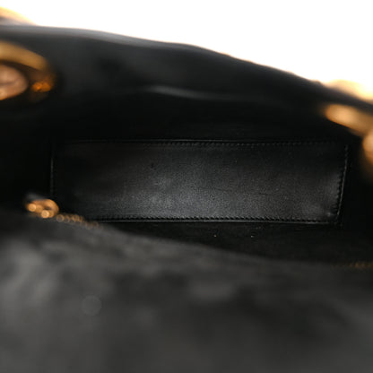 Christian Dior Lambskin Studded Mini Supple Lady Dior Black 5 of 11