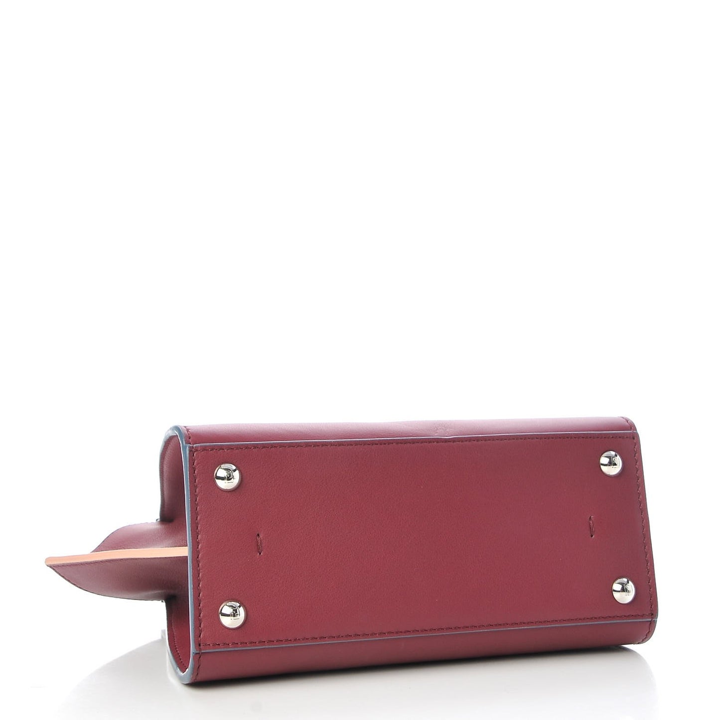 Vitello Dolce Mini 3jours Tote Black Cherry
