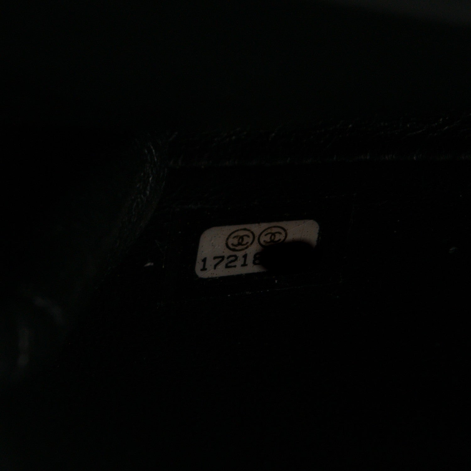 Chanel Iridescent Caviar Quilted Clutch With Chain Flap Black 7 of 7