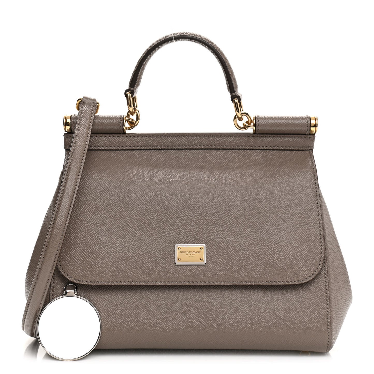 Dauphine Medium Miss Sicily Satchel Grey