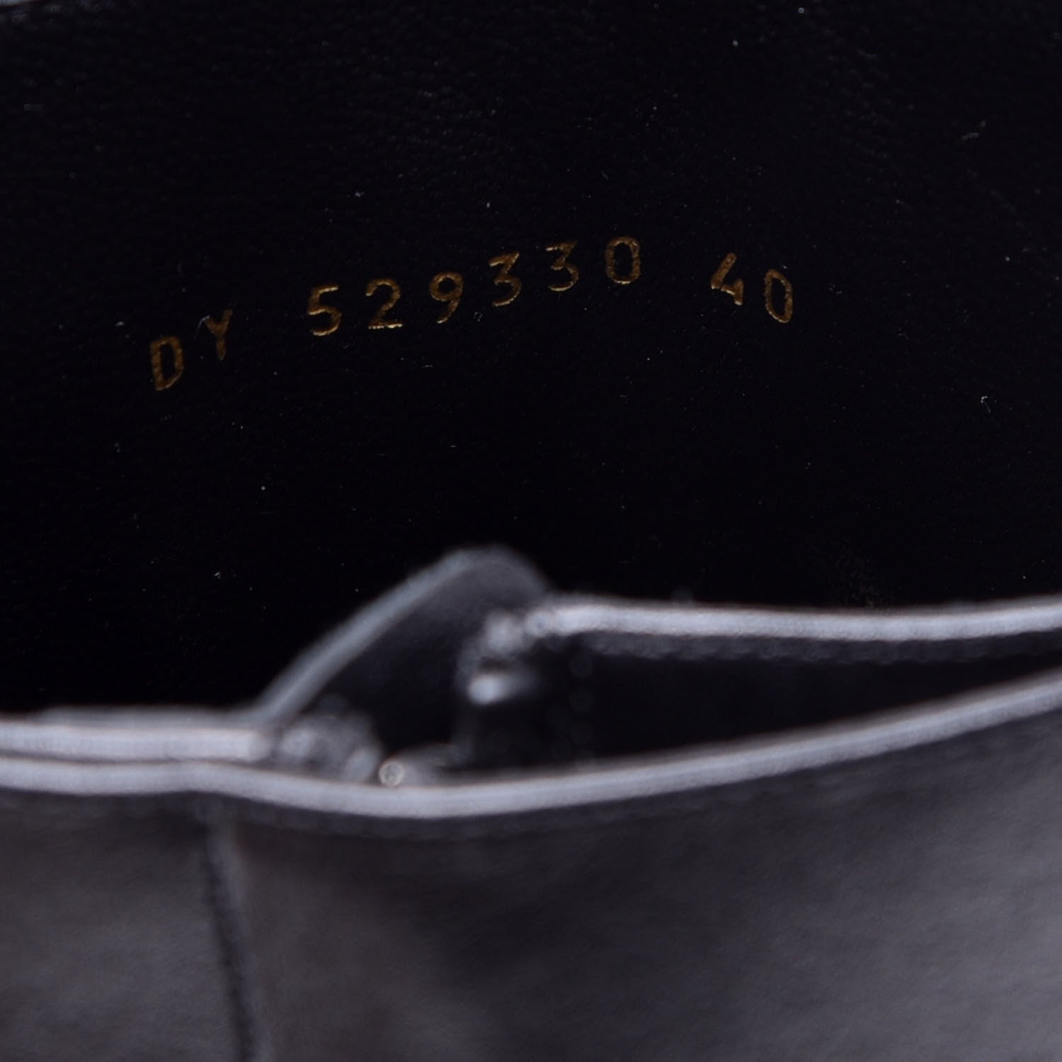 Saint Laurent Calfskin Joplin Buckle Booties 40 Black 8 of 10