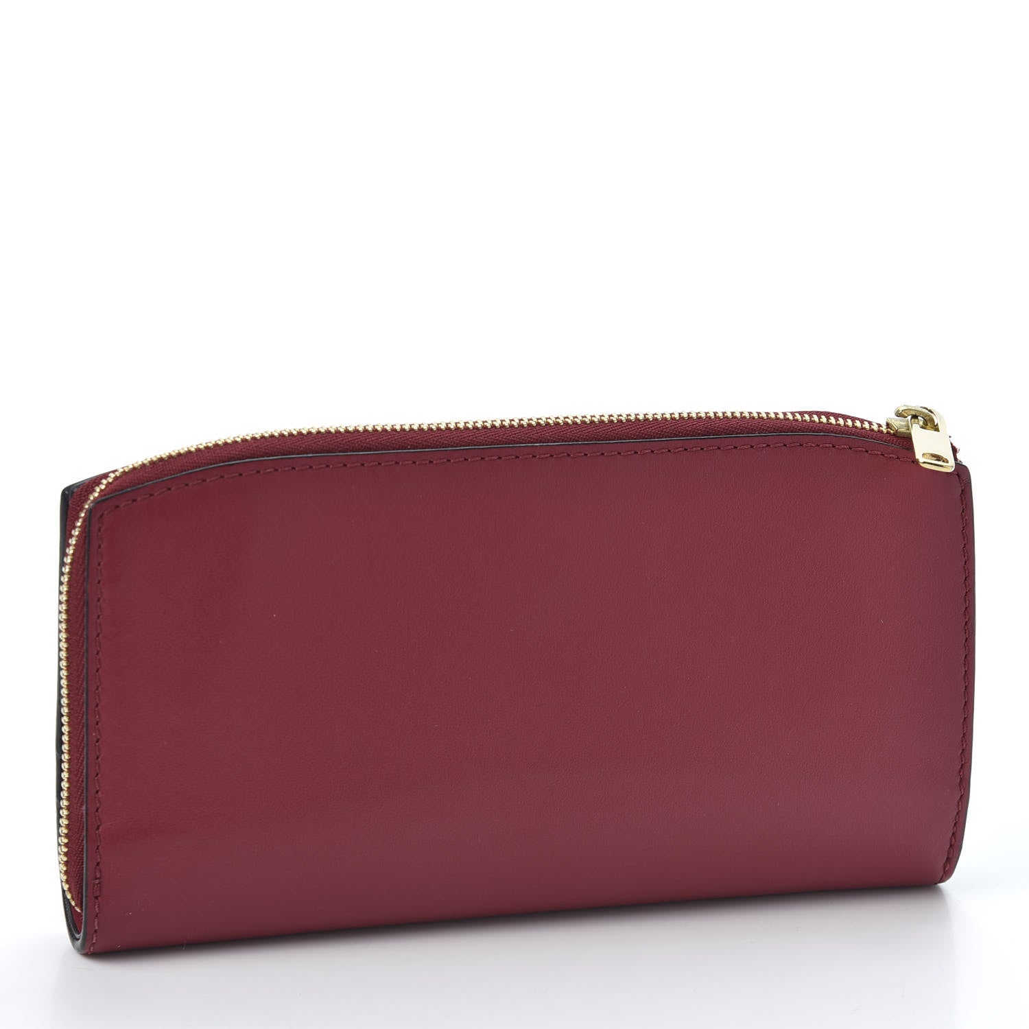 Burberry Calfskin Alvington Continental Wallet Peony Rose 2 of 8