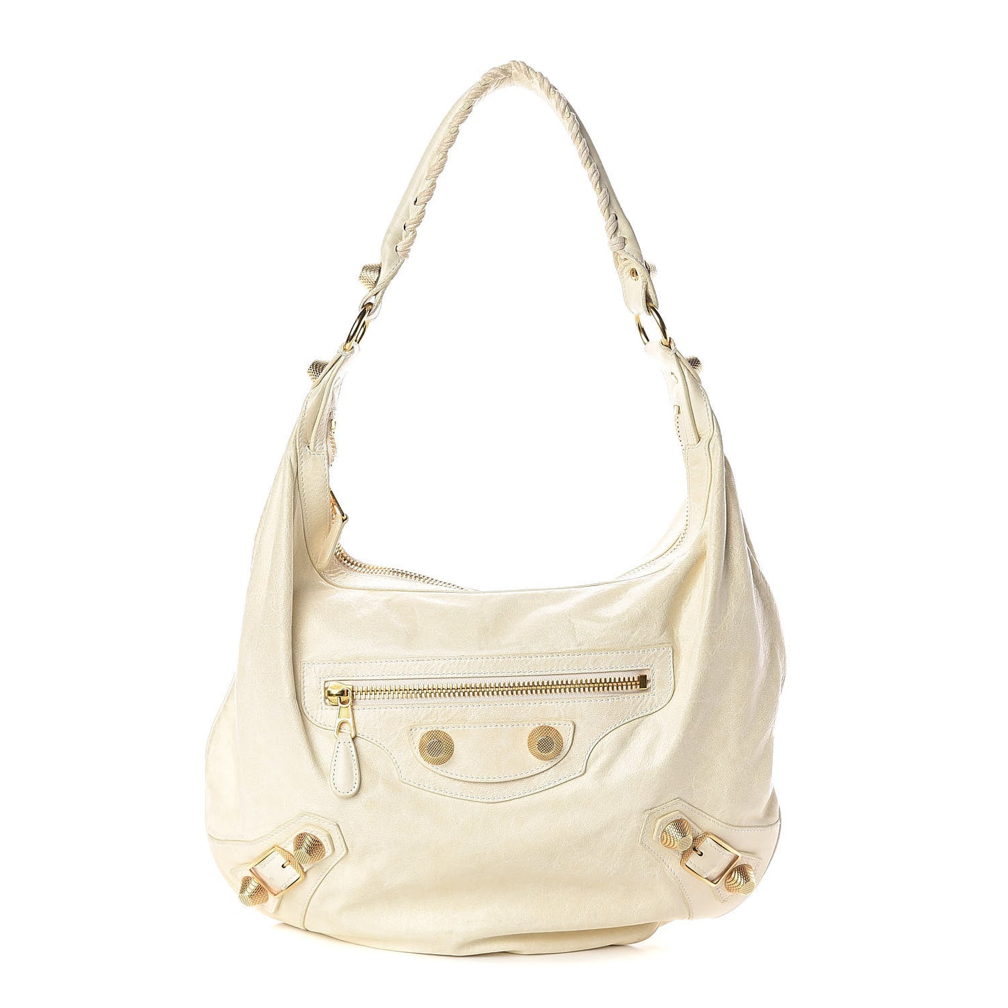 Chevre Giant 21 Gold Hardware Hobo Sahara