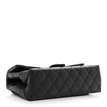 Chanel Grained Calfskin Quilted 2.55 Reissue Flap Belt Bag Clutch Black 4 of 10