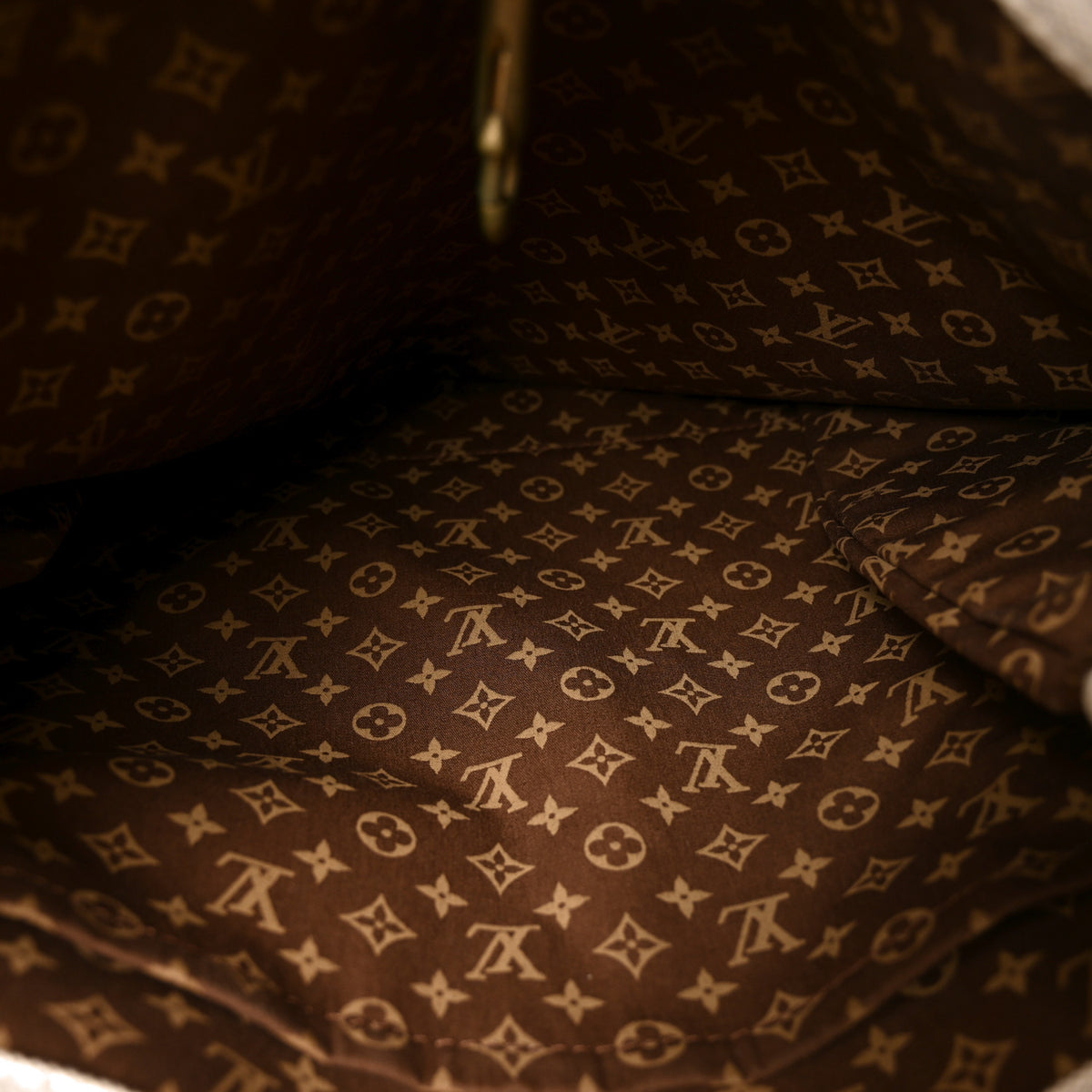 Louis Vuitton Toile Globe Shopper Cabas MM Blue 5 of 9