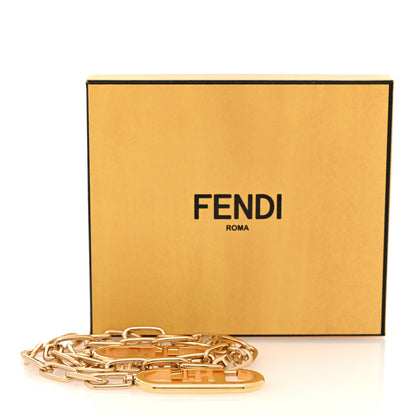 Fendi Metal O'Lock Strap You Gold 4 of 4