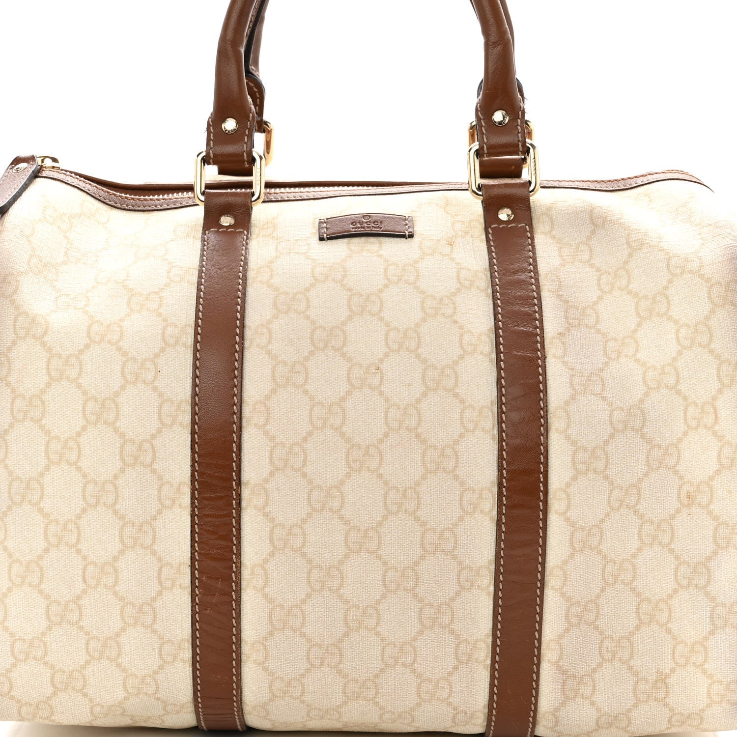 Gucci GG Plus Monogram Medium Joy Boston Tan 8 of 11
