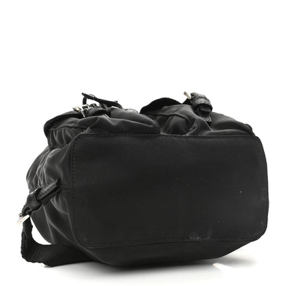 Prada Nylon Vela Mini Crossbody Backpack Black 4 of 11