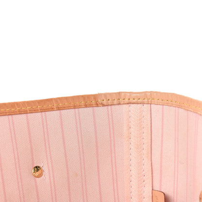 Louis Vuitton Damier Azur Neo Neverfull MM Rose Ballerine 13 of 20
