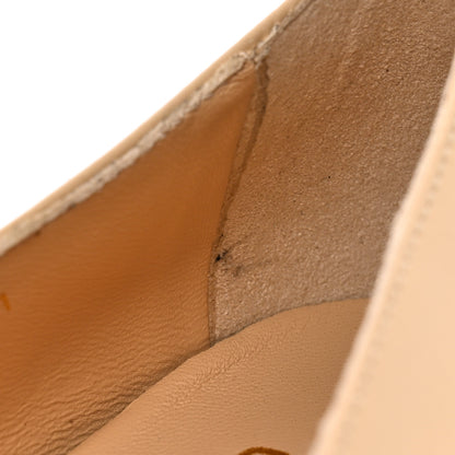 Chanel Lambskin Cap Toe Ballerina Flats 36 Beige Black 11 of 20
