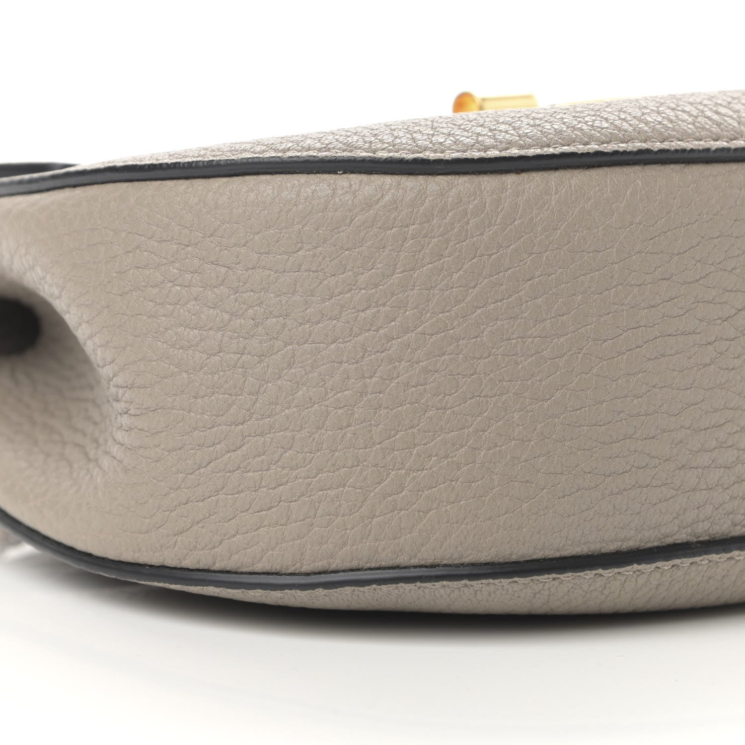 Chloe Grained Lambskin Mini Drew Shoulder Bag Motty Grey 9 of 14