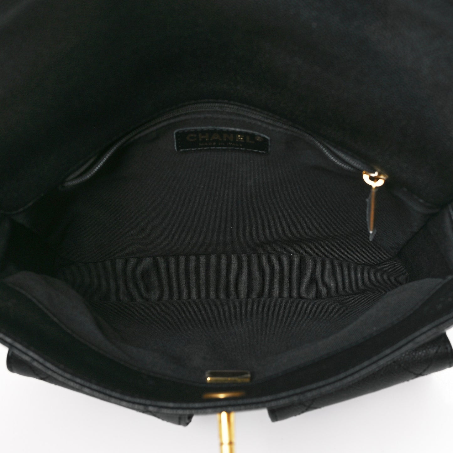 Caviar Quilted Small Supple Twins Hobo Bag Black
