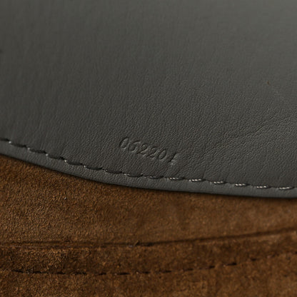 Loewe Satin Calfskin Jacquard Luna Bag Ash Grey 6 of 11