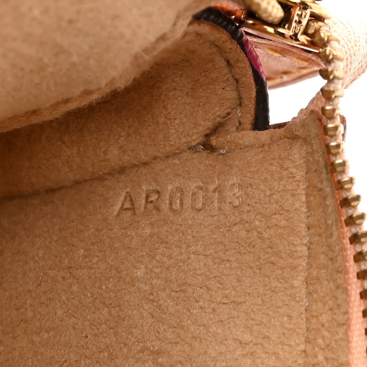 Monogram Cherry Blossom Pochette Accessories Brown