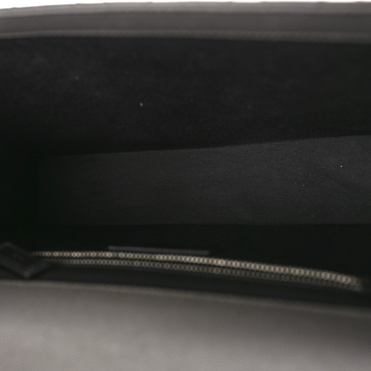 Grain De Poudre Textured Mixed Matelasse Large Triquilt Monogram Satchel Earth