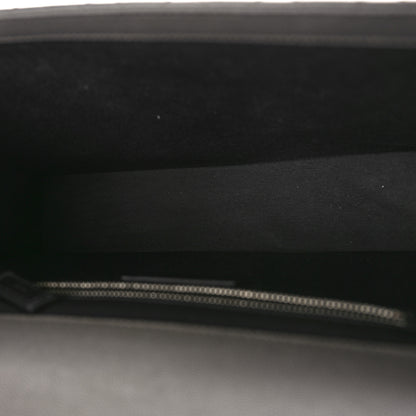 Saint Laurent Grain De Poudre Textured Mixed Matelasse Large Triquilt Monogram Satchel Earth 5 of 8