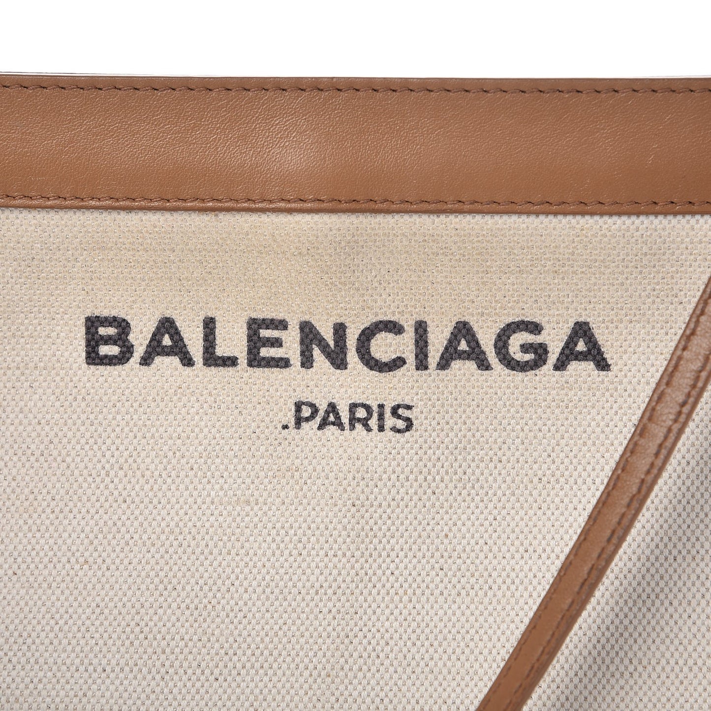 Cotton Canvas Pochette Crossbody Bag Tan