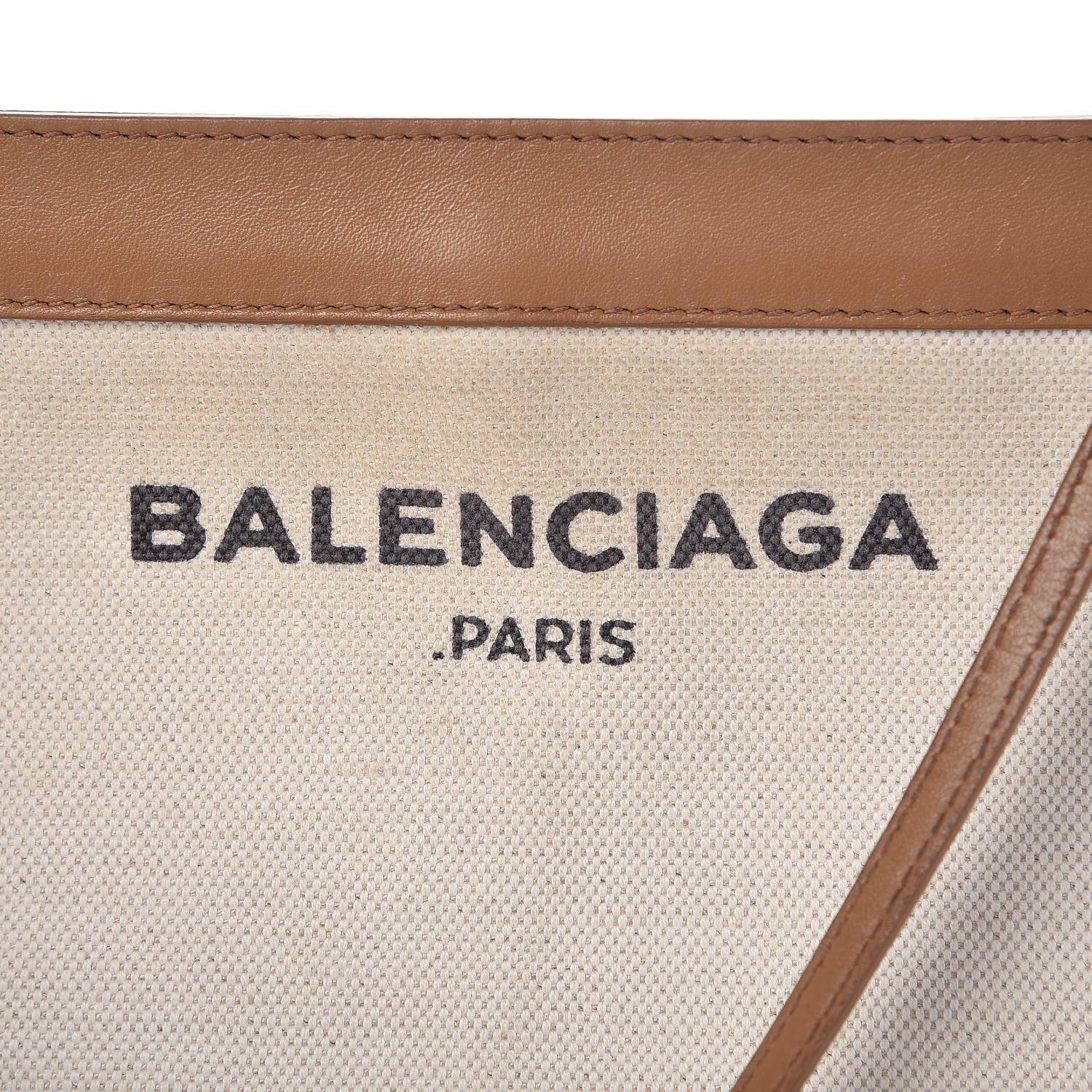 Balenciaga Cotton Canvas Pochette Crossbody Bag Tan 8 of 15