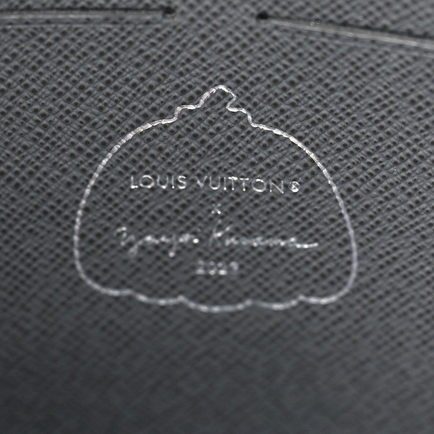 Louis Vuitton LV X YK Monogram Eclipse Reverse Pumpkin Pochette Voyage MM Multicolor 6 of 7
